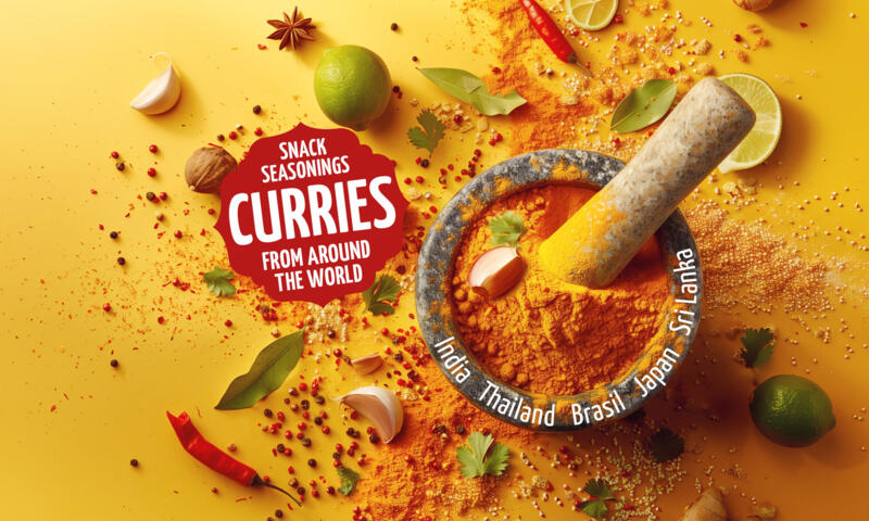 Snack Concept - Curries Around the World